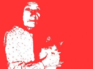 oldwoman cat 300x223 Charlie
