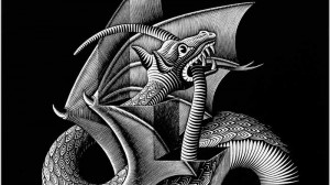 M C Escher Dragon 300x168 Ras Dumas, Prologue to Veil of the Dragon