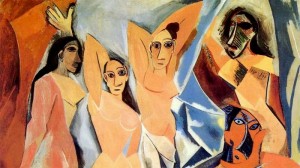 Les Demoiselles dAvignon by Picasso 300x168 Love or Infatuation?