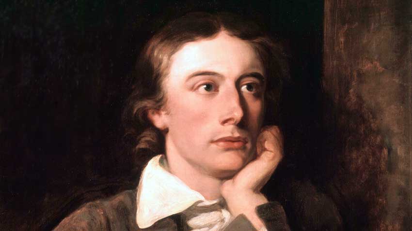John Keats: A Lock of Milton's Hair