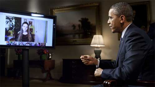 Obama-and-TV