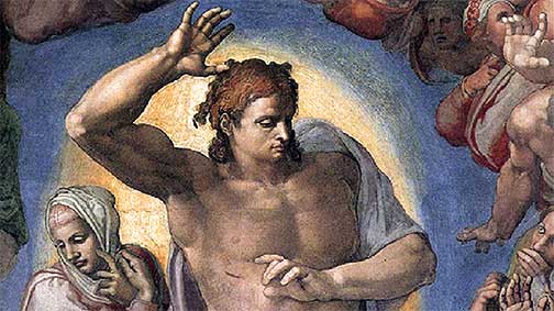 Michelangelo's Jesus