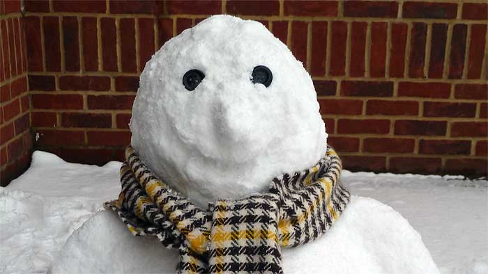 The Great Snowball Escape - snowman